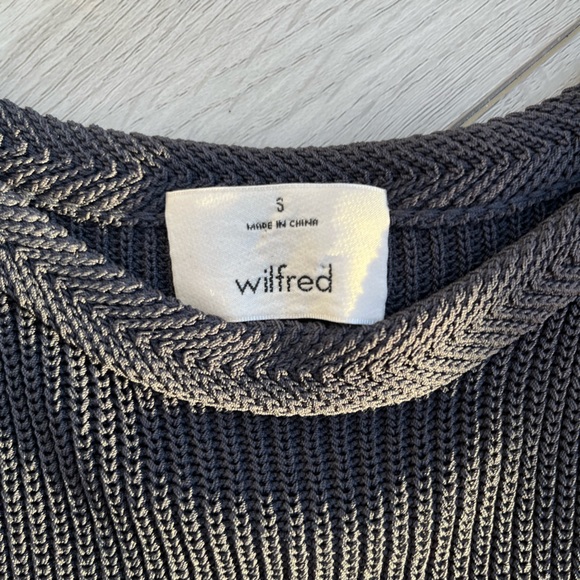 Wilfred Knit Tunic - Navy - Picture 5 of 5